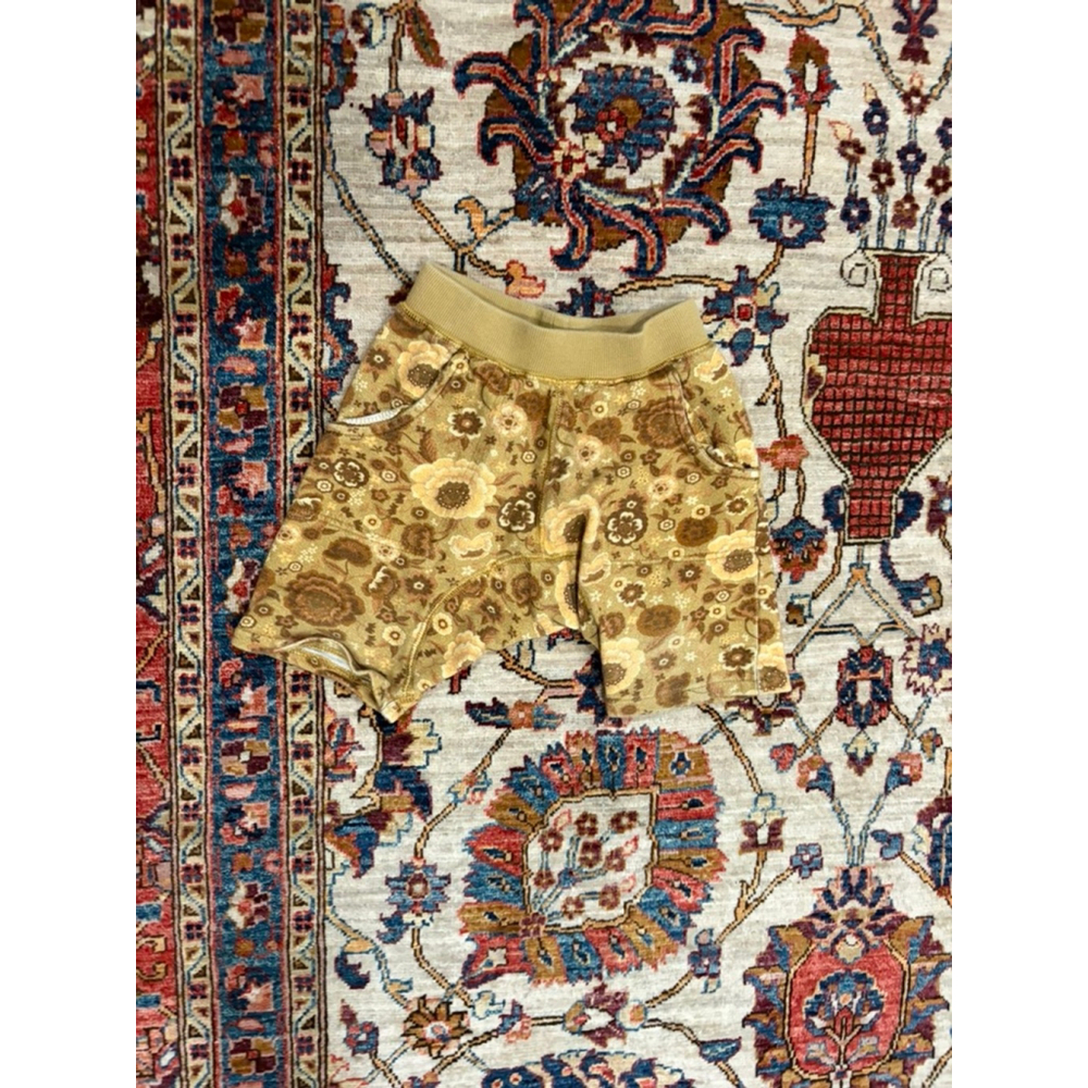 Spell And The Gypsy Toddler Floral Lounge Shorts 2Y Brown Tan Elastic Waist